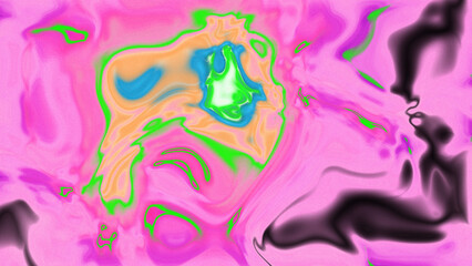 Fluid Marble Texture with Organic Flow, Abstract Liquid Pattern with Wavy Structure, Melted Surface Design with Soft Transitions, Psychedelic Swirl Texture with Marble Effect