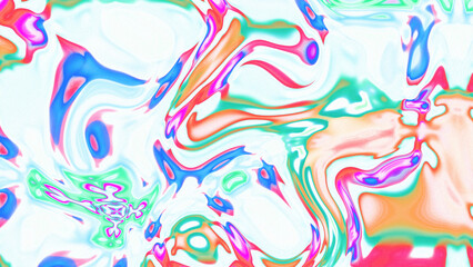 Obraz premium Fluid Marble Texture with Organic Flow, Abstract Liquid Pattern with Wavy Structure, Melted Surface Design with Soft Transitions, Psychedelic Swirl Texture with Marble Effect