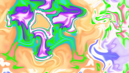 Fluid Marble Texture with Organic Flow, Abstract Liquid Pattern with Wavy Structure, Melted Surface Design with Soft Transitions, Psychedelic Swirl Texture with Marble Effect