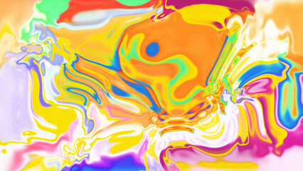Fototapeta premium Fluid Marble Texture with Organic Flow, Abstract Liquid Pattern with Wavy Structure, Melted Surface Design with Soft Transitions, Psychedelic Swirl Texture with Marble Effect