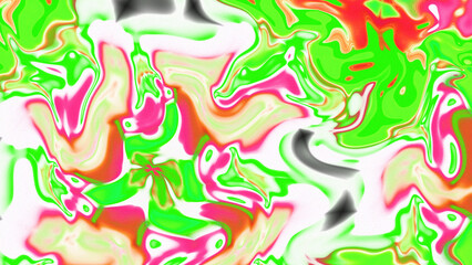 Fototapeta premium Fluid Marble Texture with Organic Flow, Abstract Liquid Pattern with Wavy Structure, Melted Surface Design with Soft Transitions, Psychedelic Swirl Texture with Marble Effect