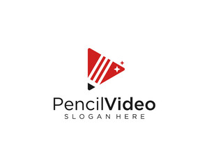 Pencil video logo