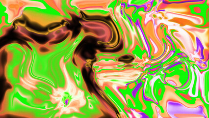 Fluid Marble Texture with Organic Flow, Abstract Liquid Pattern with Wavy Structure, Melted Surface Design with Soft Transitions, Psychedelic Swirl Texture with Marble Effect