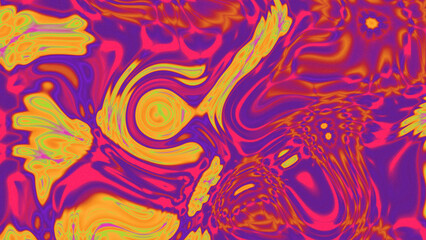 Fluid Marble Texture with Organic Flow, Abstract Liquid Pattern with Wavy Structure, Melted Surface Design with Soft Transitions, Psychedelic Swirl Texture with Marble Effect