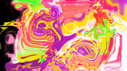 Fluid Marble Texture with Organic Flow, Abstract Liquid Pattern with Wavy Structure, Melted Surface Design with Soft Transitions, Psychedelic Swirl Texture with Marble Effect