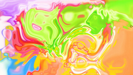 Fluid Marble Texture with Organic Flow, Abstract Liquid Pattern with Wavy Structure, Melted Surface Design with Soft Transitions, Psychedelic Swirl Texture with Marble Effect
