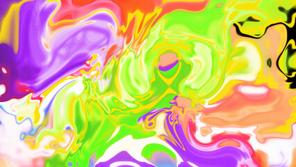 Fluid Marble Texture with Organic Flow, Abstract Liquid Pattern with Wavy Structure, Melted Surface Design with Soft Transitions, Psychedelic Swirl Texture with Marble Effect