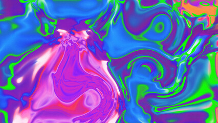 Fototapeta premium Fluid Marble Texture with Organic Flow, Abstract Liquid Pattern with Wavy Structure, Melted Surface Design with Soft Transitions, Psychedelic Swirl Texture with Marble Effect