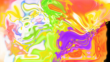 Fluid Marble Texture with Organic Flow, Abstract Liquid Pattern with Wavy Structure, Melted Surface Design with Soft Transitions, Psychedelic Swirl Texture with Marble Effect