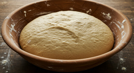 Breads assortment background. Fresh bread on table, flat lay. Close up of a delicious bread