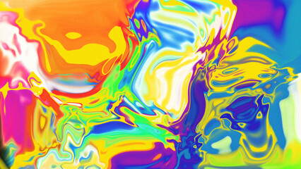 Fototapeta premium Fluid Marble Texture with Organic Flow, Abstract Liquid Pattern with Wavy Structure, Melted Surface Design with Soft Transitions, Psychedelic Swirl Texture with Marble Effect