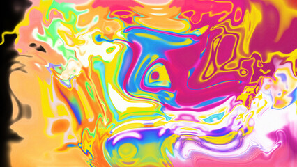 Fluid Marble Texture with Organic Flow, Abstract Liquid Pattern with Wavy Structure, Melted Surface Design with Soft Transitions, Psychedelic Swirl Texture with Marble Effect