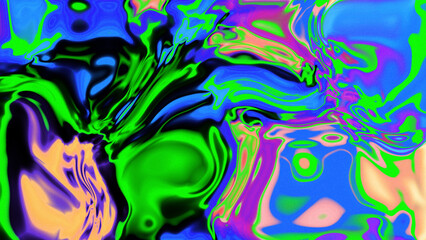 Fluid Marble Texture with Organic Flow, Abstract Liquid Pattern with Wavy Structure, Melted Surface Design with Soft Transitions, Psychedelic Swirl Texture with Marble Effect