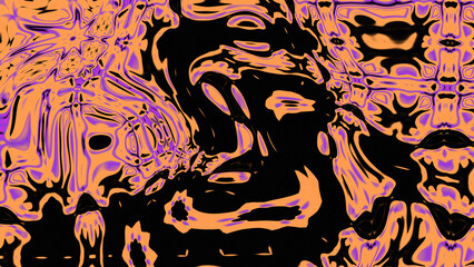 Fluid Marble Texture with Organic Flow, Abstract Liquid Pattern with Wavy Structure, Melted Surface Design with Soft Transitions, Psychedelic Swirl Texture with Marble Effect