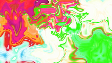 Obraz premium Fluid Marble Texture with Organic Flow, Abstract Liquid Pattern with Wavy Structure, Melted Surface Design with Soft Transitions, Psychedelic Swirl Texture with Marble Effect