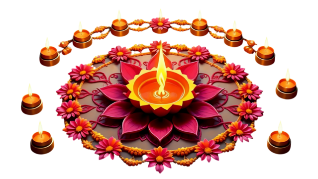 Diwali festival design