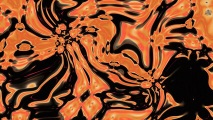 Fluid Marble Texture with Organic Flow, Abstract Liquid Pattern with Wavy Structure, Melted Surface Design with Soft Transitions, Psychedelic Swirl Texture with Marble Effect