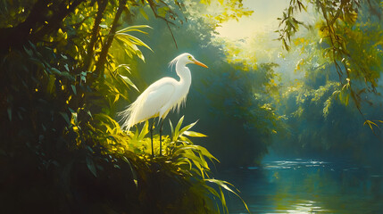 Whispers of Mist: Harmony on the Water