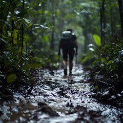 Into the Mist: Grit in the Green Wilderness