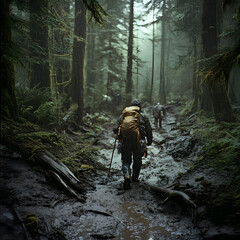 Into the Mist: Grit in the Green Wilderness