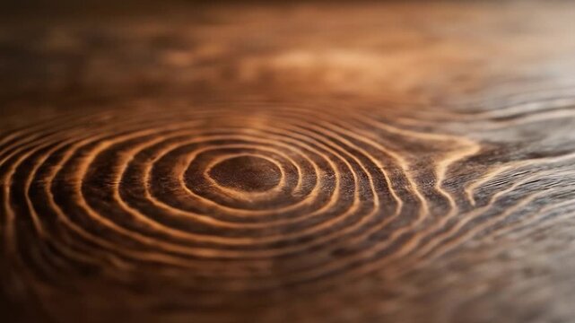 Wood Grain Close-up: Detailed macro shot capturing the intricate patterns of a wooden surface, highlighting the texture and natural beauty.