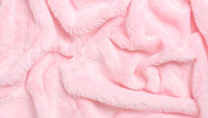 Soft pink fabric texture