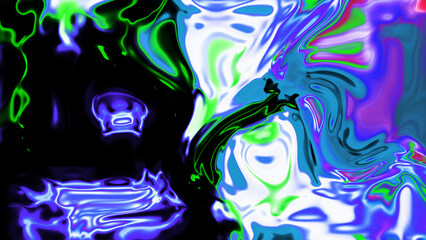 Fluid Marble Texture with Organic Flow, Abstract Liquid Pattern with Wavy Structure, Melted Surface Design with Soft Transitions, Psychedelic Swirl Texture with Marble Effect