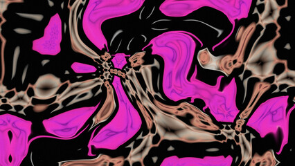 Fluid Marble Texture with Organic Flow, Abstract Liquid Pattern with Wavy Structure, Melted Surface Design with Soft Transitions, Psychedelic Swirl Texture with Marble Effect