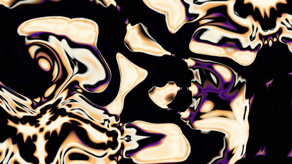 Fluid Marble Texture with Organic Flow, Abstract Liquid Pattern with Wavy Structure, Melted Surface Design with Soft Transitions, Psychedelic Swirl Texture with Marble Effect