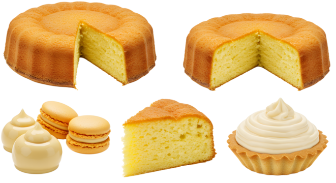 Variety of Delicious Cakes and Pastries for Dessert Lovers