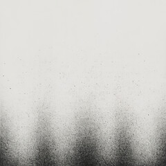 Black spray paint splatter on white abstract background