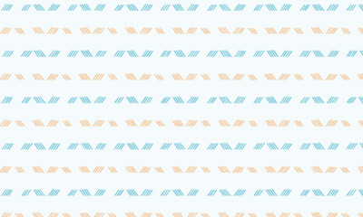 Minimalist Geometric Chevron Stitch Pattern