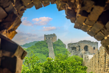 Simatai Great Wall in Beijing, China