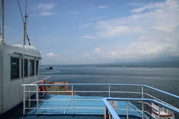 cruise ship on the sea
