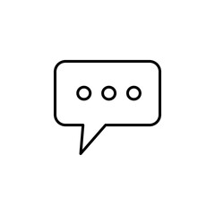 Chat Icon for Messaging Interface