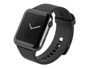 black and white watch