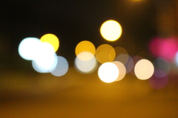 defocused lights background