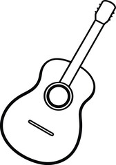 electric guitar vector illustration