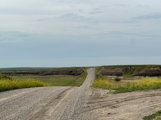 road in the countryside