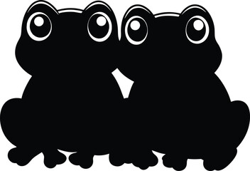 black and white cartoon