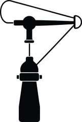 coffee grinder isolated on white