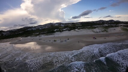Aerial view of Florianópolis - Santa Catarina - Brazil - Costão do Santinho Beach