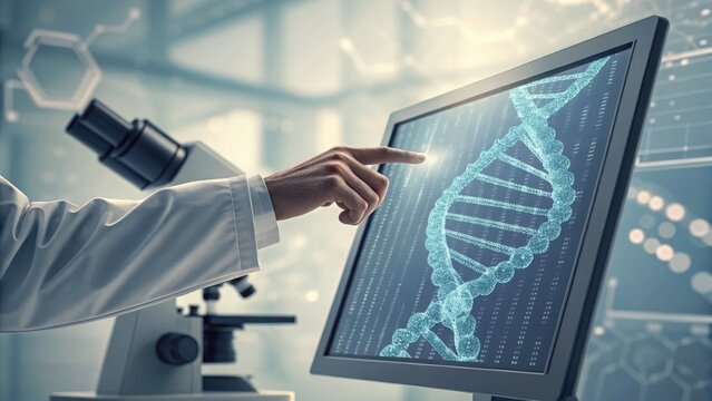 Exploring DNA Sequence Data on a Computer Screen in a Lab Environment