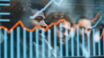 processing of financial data on a variety of businesspeople in an office - Powered by Adobe