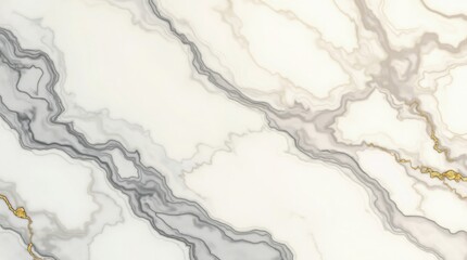 White Marble Texture with Gray and Gold Veins background 1