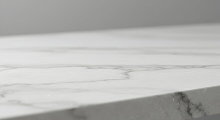 White quartz countertop detail