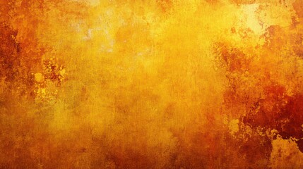 Warm, textured abstract background with gold, orange, and red hues, showing a mottled, aged effect