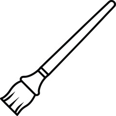 paint brush vector illustration