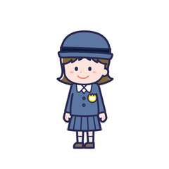 こども／ななめ／女の子 09