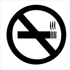 Obraz premium No smoking sign